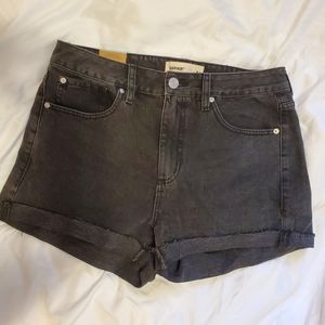 Garage denim shorts